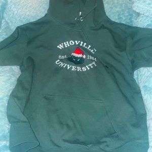 Green Whoville University Hoodie